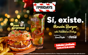 Esta Navidad déjarte sorprender en Fridays